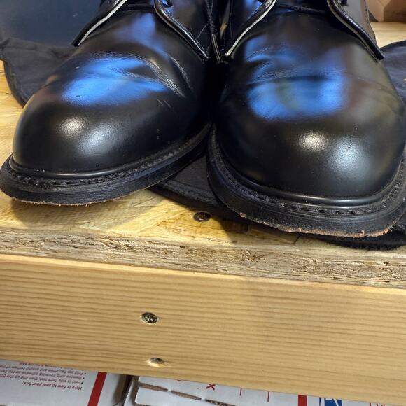 Bate’s Premium Leather Uniform Oxford Shoe US Navy Size 9.5E - Picture 9 of 14